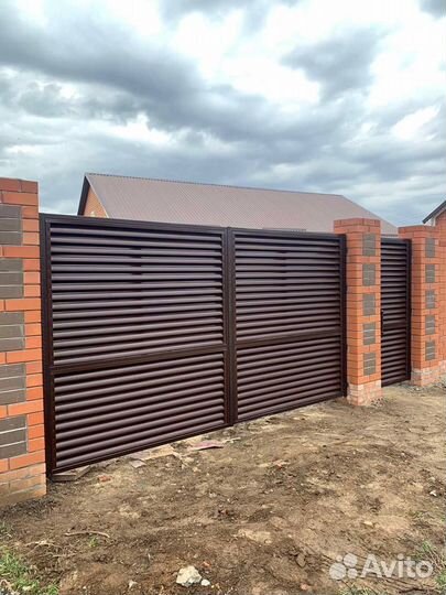 Забор Еврожалюзи