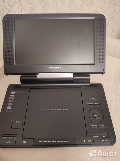 Портативный dvd плеер panasonic