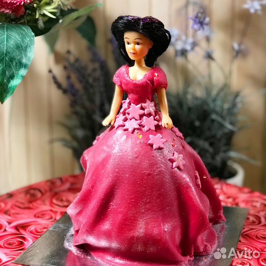 Кукла для торта