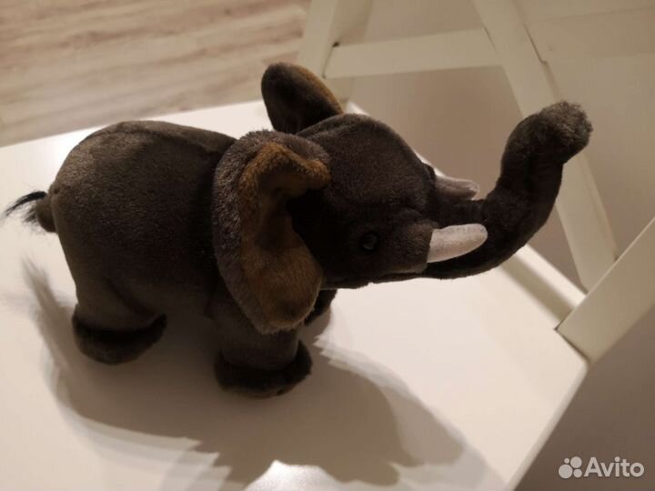 Слон мягкий коллекционный