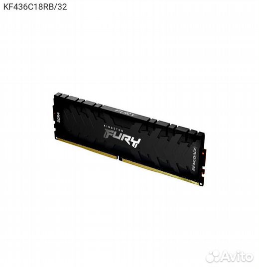 Модуль памяти Kingston fury Renegade Black 32GB DI