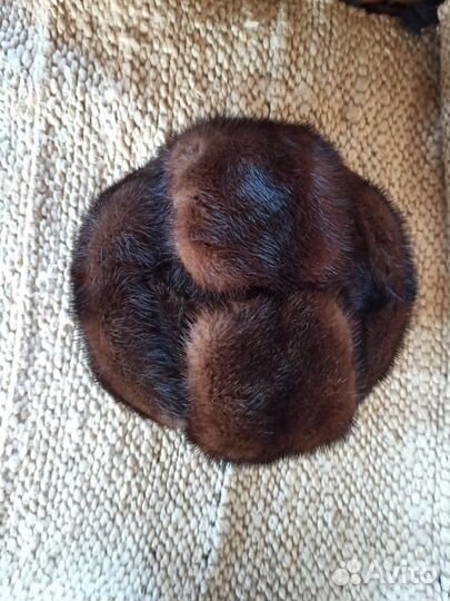 Мужская шапка формовка из норки