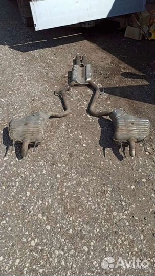 Глушитель Mercedes W221 S350