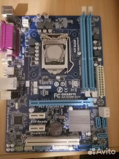 Комплект 115х + Intel i7 + 8gb DDR3 775s