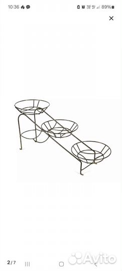 Подставка для цветов на подоконник