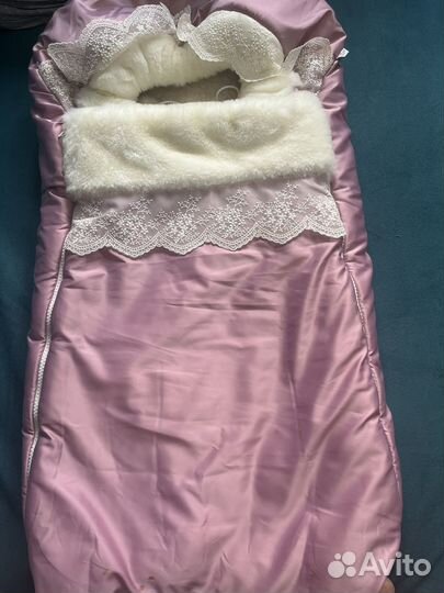 Конверт из натуральной овчины