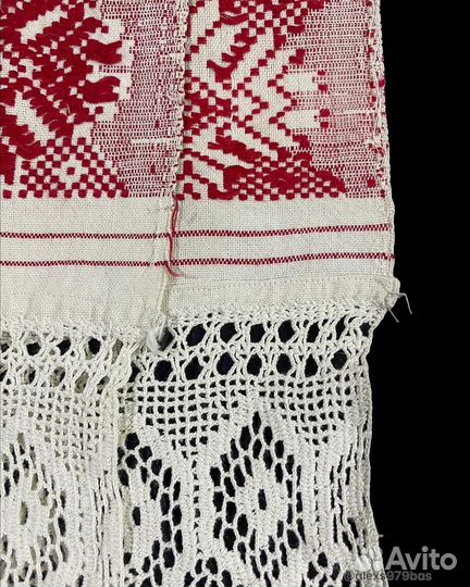 Старинное полотеце рушник 19 век