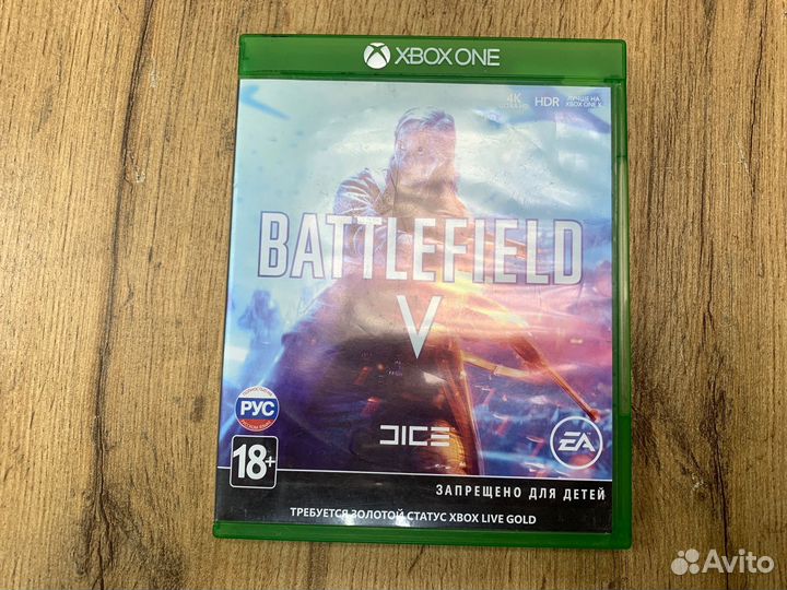 Xbox ONE Диск battlefield 5