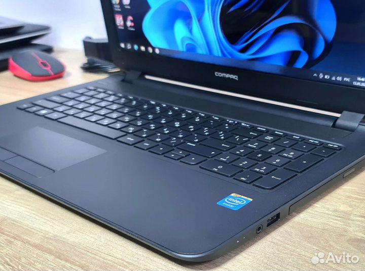 Быстрый HP 8/128'SSD ноутбук модель Compaq