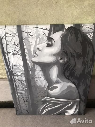 Готовая картина по номерам