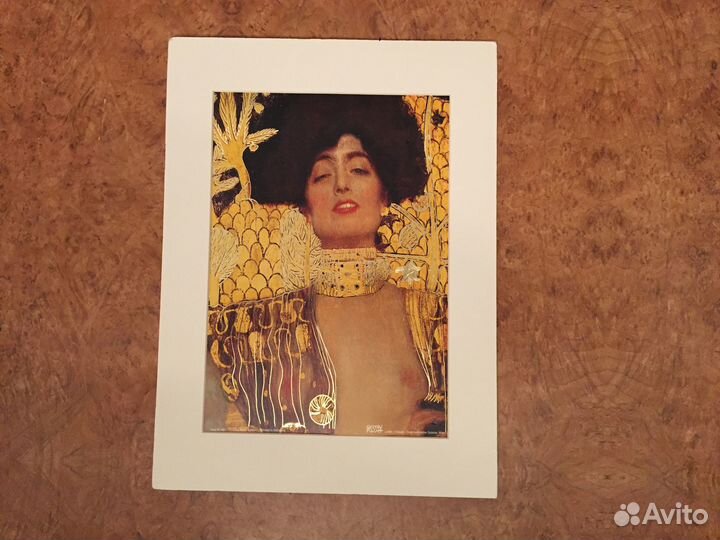 Постер 'Юдифь', фрагмент, художник Густав Климт