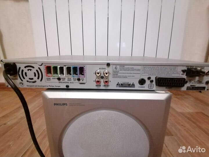 Домашний кинотеатр philips 5.1 lx3600d