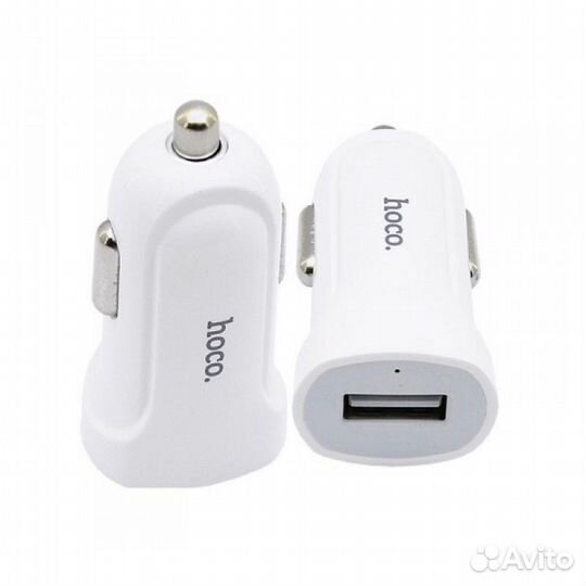 Азу hoco Z2 USB single port 1.5A (White)