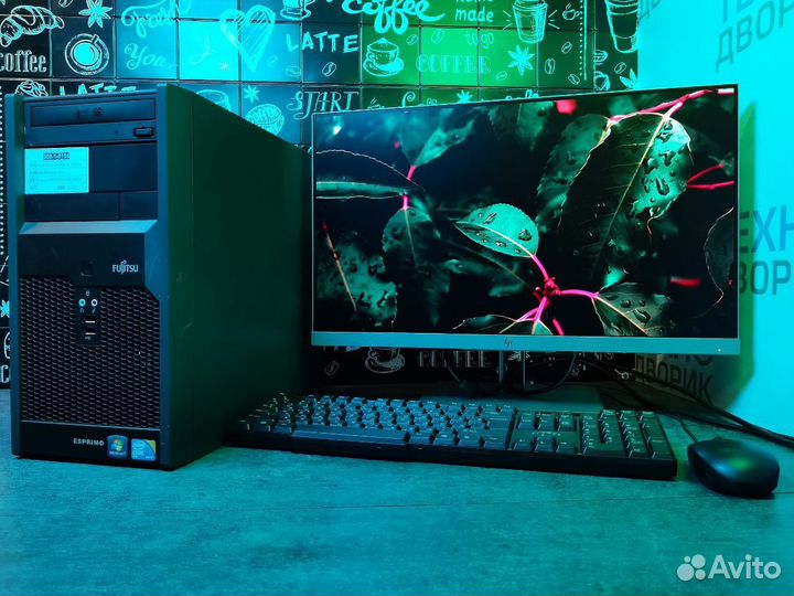 Компьютер i5 2400 ram 8 gb ssd 120 gb