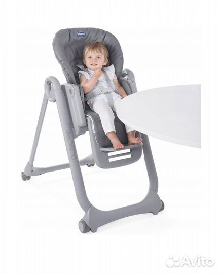 Новый стульчик для кормления Chicco Polly Magic