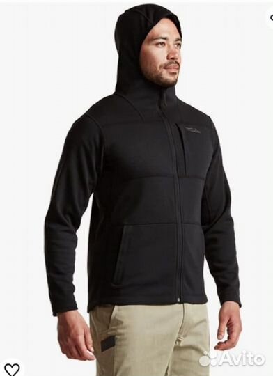 Sitka camp hoody black L,XL