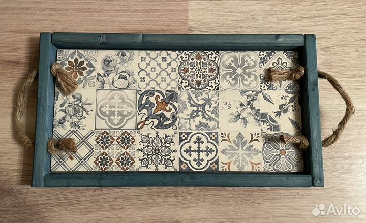 Поднос ручная работа