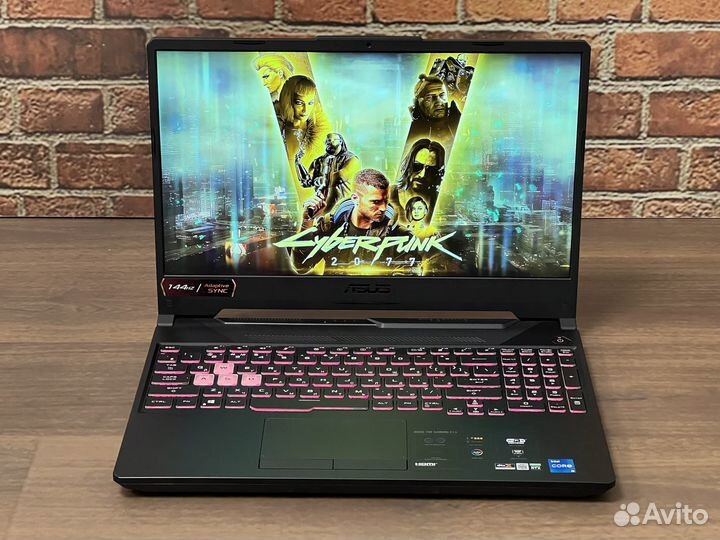 Игровой ноутбук Asus i5 RTX 15,6 IPS 144 герца