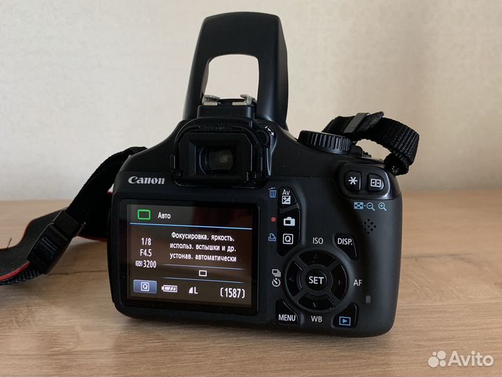 Зеркальный фотоаппарат canon eos 1100d