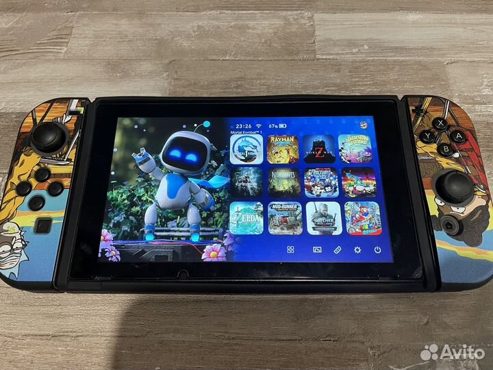 Прошитый Nintendo switch rev.2 Picofly 512gb