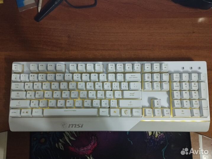 Игровая клавиатура с подсветкой GK30 MSI