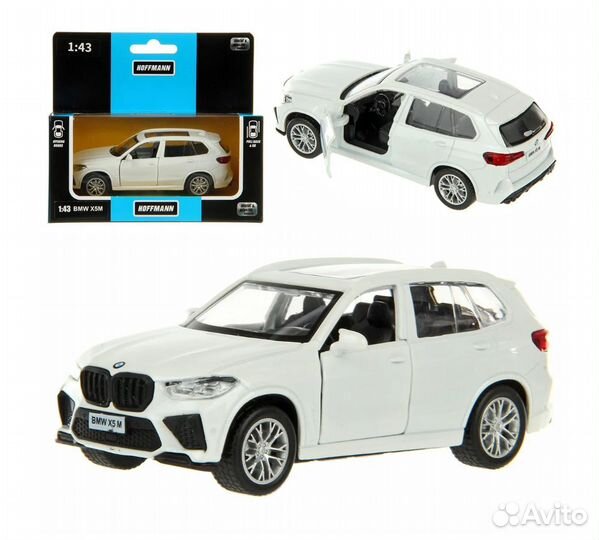 Машина металлическая 1:43 BMW X5M 126397