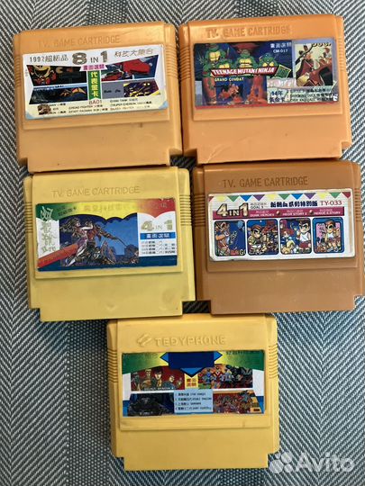 Картриджи денди