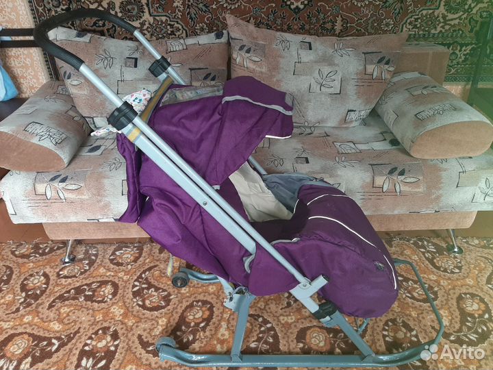 Коляска санки