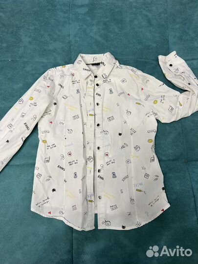 Рубашки на девочку 8-9 лет (128-134)