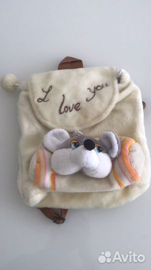 Детский рюкзак игрушка