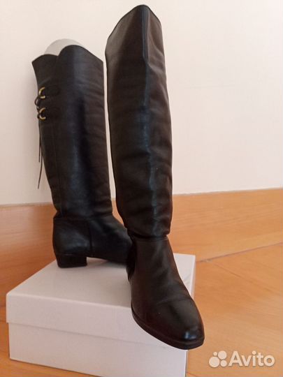 Сапоги женские натуральная кожа на 37 размер