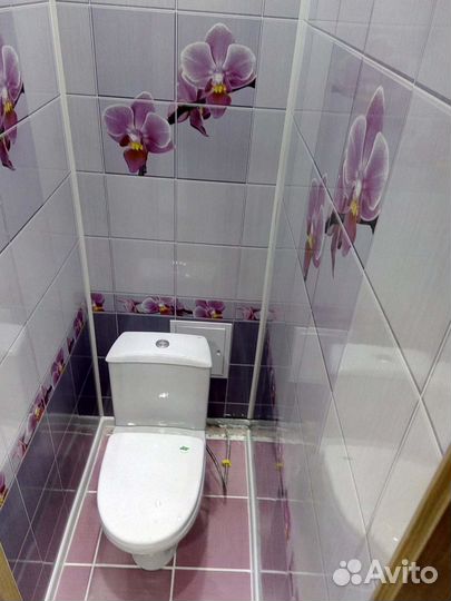 Ванная и туалет пластиковыми панелями