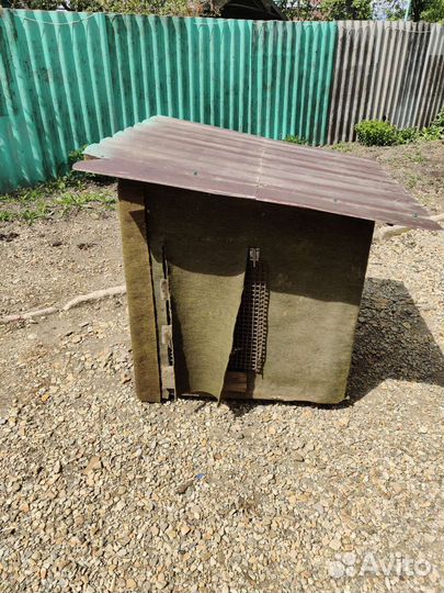 Будка для большой собаки утепленная