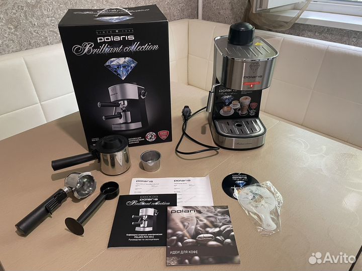 PCM 4011-Кофеварка бытовая электрическая polaris