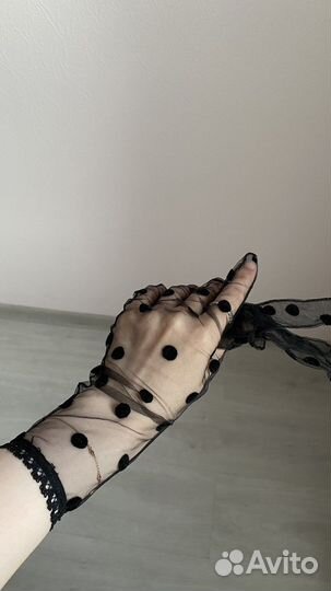 Перчатки в сеточку