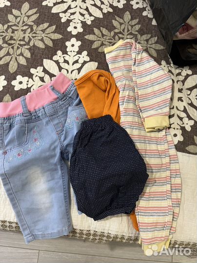 Детские вещи пакетом для девочек 68 74