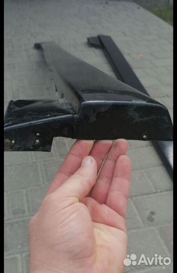 Накладки на пороги ford focus 2