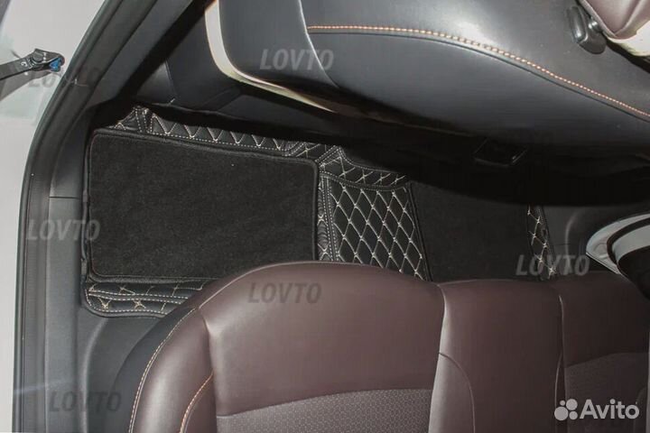 3Д (3D) коврики из экокожи Changan Чанган CS35