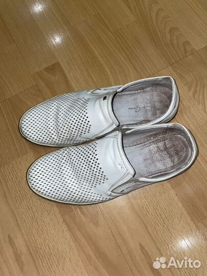 Мужские кожаные туфли