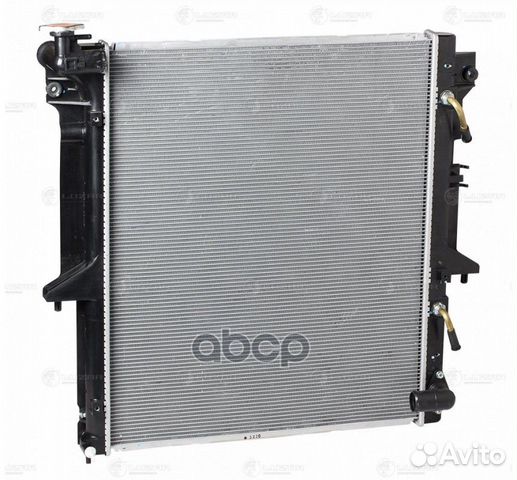 Радиатор 638*525*22 mitsubishi L 200 08- AT