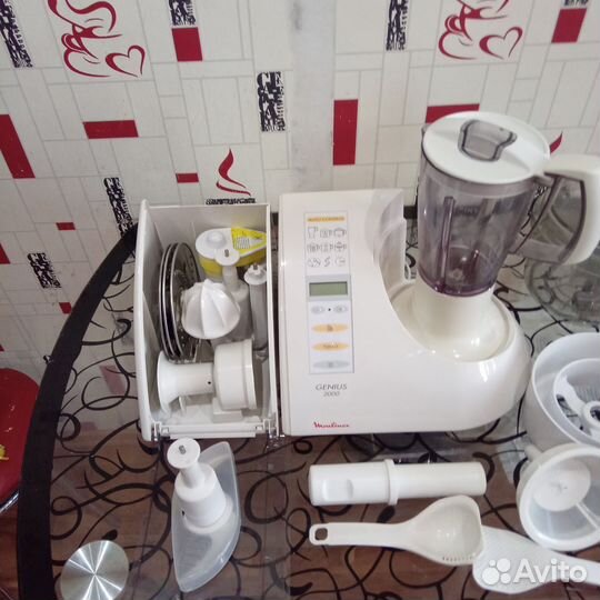 Mulinex genius 2000 кухонный комбайн