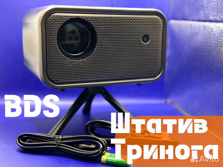 Проектор lingbo t16max домашний кинотеатр