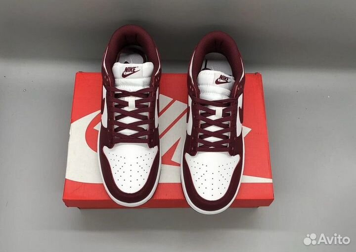 Nike Dunk Low Bordeaux/Team Red Кроссовки