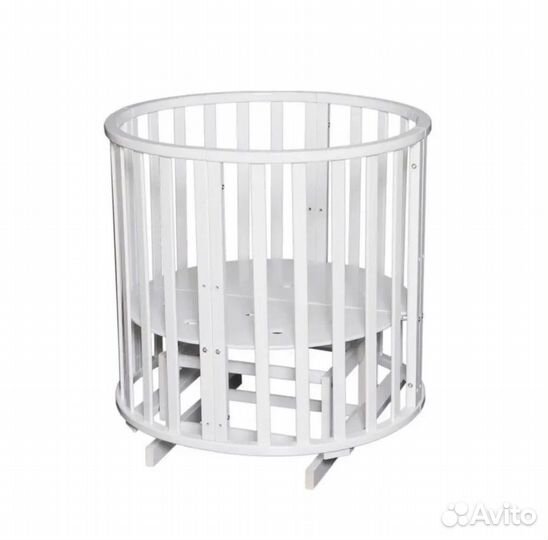 Кровать круглая с маятником 9в 1