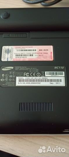 Нетбук samsung nc110