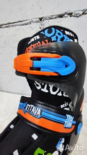 Коньки раздвижные Tech Team Ottava (34-37,38-41)