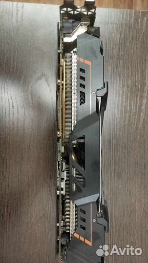 Видеокарта GeForce GTX 1080 Ti 11Gb Gigabyte Aurus