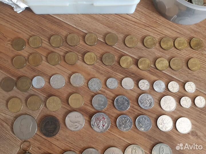Монеты разные