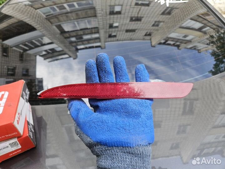 Светоотражатель задний левый mazda 3 bl