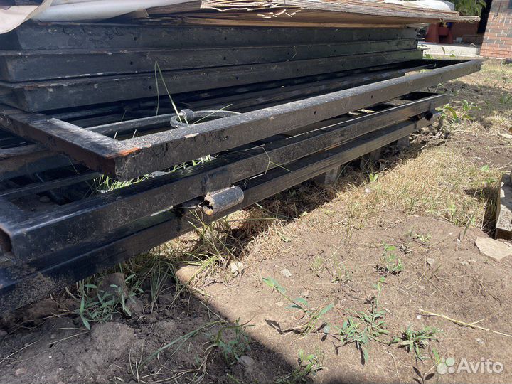 Фрагменты забора